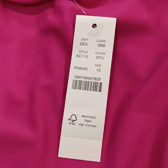 NWT, J. Crew One Piece Swimsuit